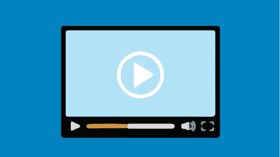 Illustration of a video player.